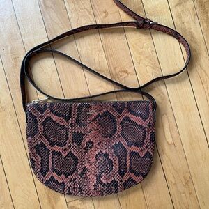 A.P.C. crossbody bag Python pattern